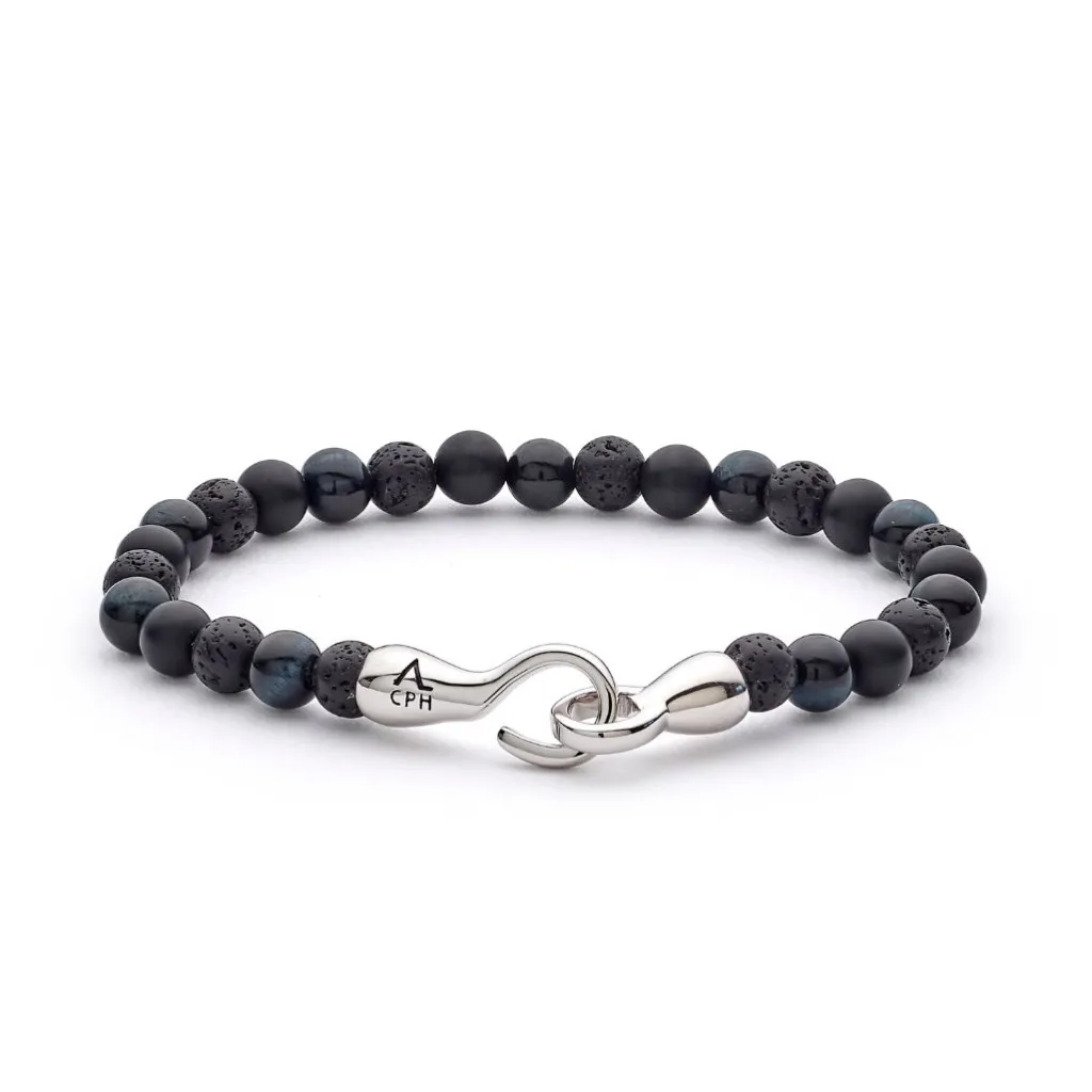 Clearance Alexander Lyngaard Paris with Hook Clasp 6mm Til Menn