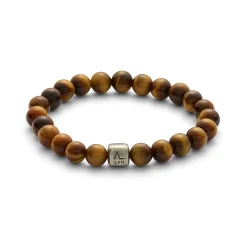 Best ColorUp Tiger Eye 8mm armbånd Til Menn | Armbånd