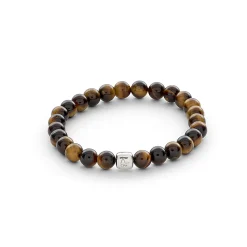 Clearance ColorUp Tiger Eye 6mm armbånd Til Menn | Armbånd