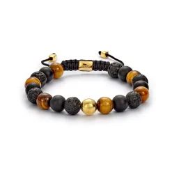 Clearance ColorUp Los Angeles Braided 8 mm armbånd Til Menn | Armbånd