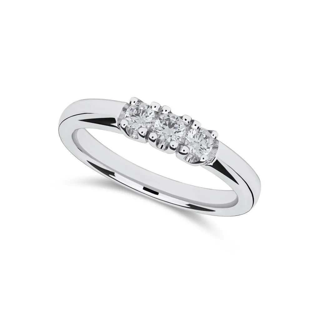 Discount Alliansering Rome 3x0,10ct Ringer