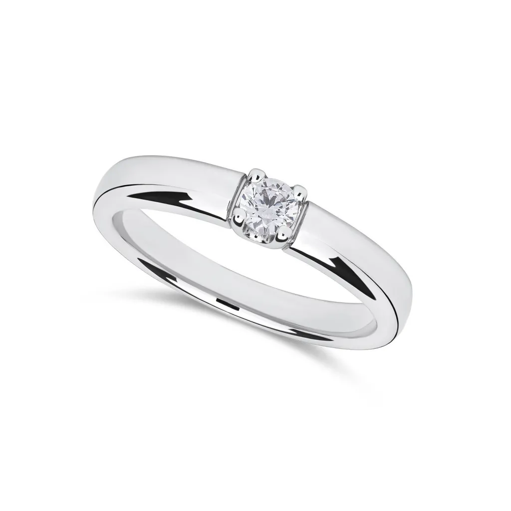 Online Alliansering Rome 1x0,15ct Ringer