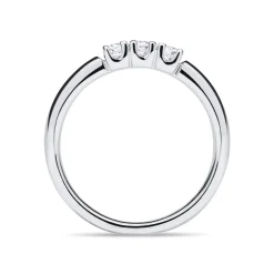 Discount Alliansering Rome 3x0,10ct Ringer