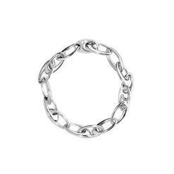 Discount Ankerarmbånd i 18 karat hvitt gull med ellipse-design Armbånd