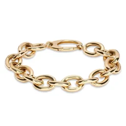 Fashion Armbånd i gult gull 19,5 cm Armbånd