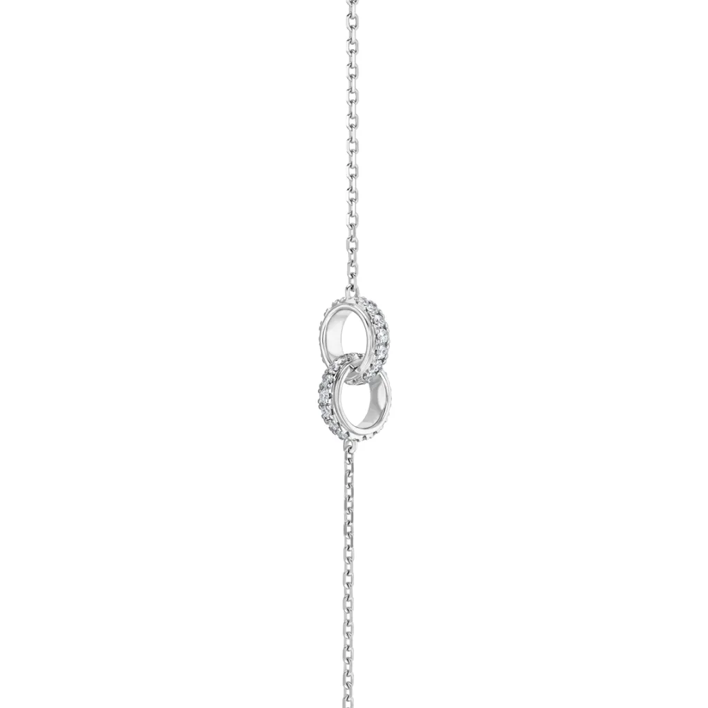 Clearance Armbånd i hvitt gull med diamanter 0,19 ct Armbånd
