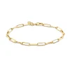 Online Armbånd med ankerdesign i gult gull Armbånd