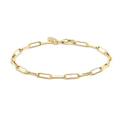 Online Armbånd med ankerdesign i gult gull Armbånd