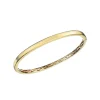 Sale Armring i gult gull Armbånd
