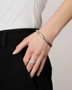 Outlet Armring i hvitt gull Armbånd