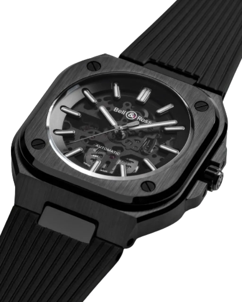 Discount Bell & Ross BR05 Skeleton Black Ceramic 41 mm Til Han