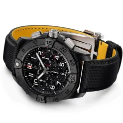 Outlet Avenger B01 Chronograph Night Mission sort 44 mm Dykkerklokker | Til Han