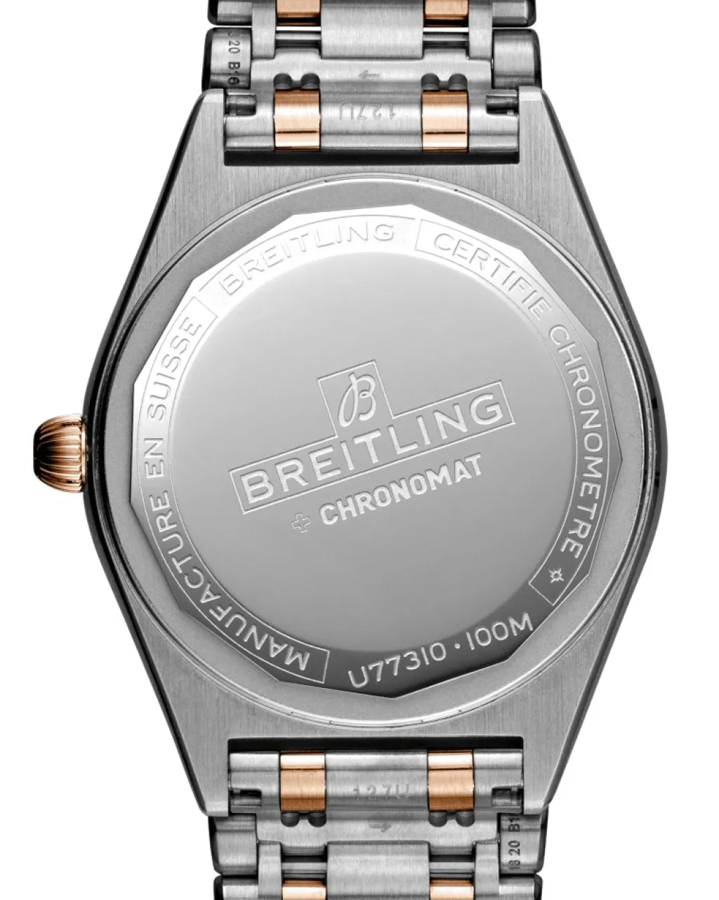 New Chronomat 32 mm rødt gull og stål Two Tone Klokker | Til Henne