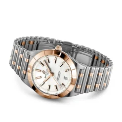 New Chronomat 32 mm rødt gull og stål Two Tone Klokker | Til Henne