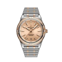 Fashion Chronomat Automatic 36 mm med roségull og diamanter Klokker Med Diamanter | Two Tone Klokker