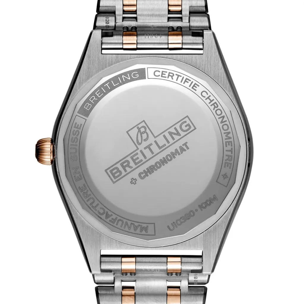 Best Chronomat Automatic 36 mm stål og gull lenke Two Tone Klokker | Til Henne