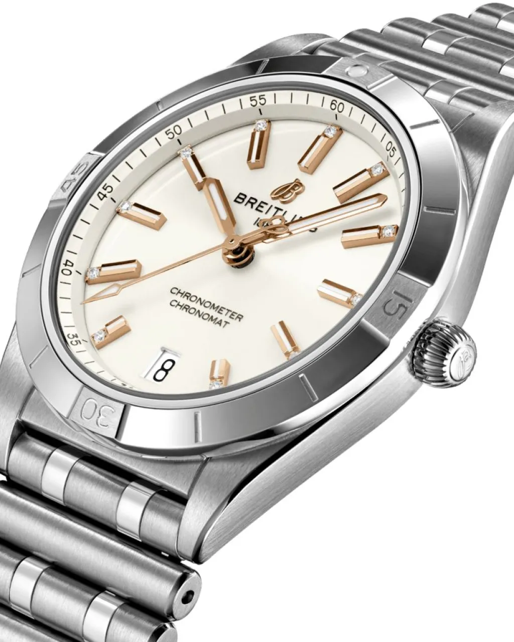 Online Chronomat hvit 36 mm Til Henne