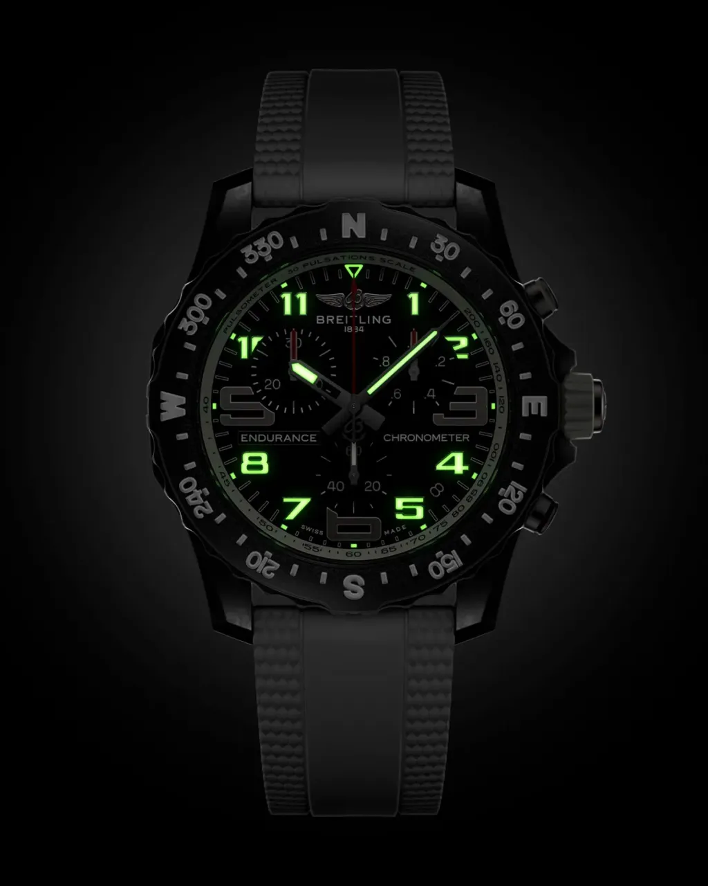 Online Endurance Pro White 44 mm Til Han