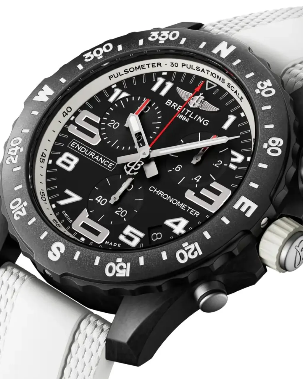 Online Endurance Pro White 44 mm Til Han