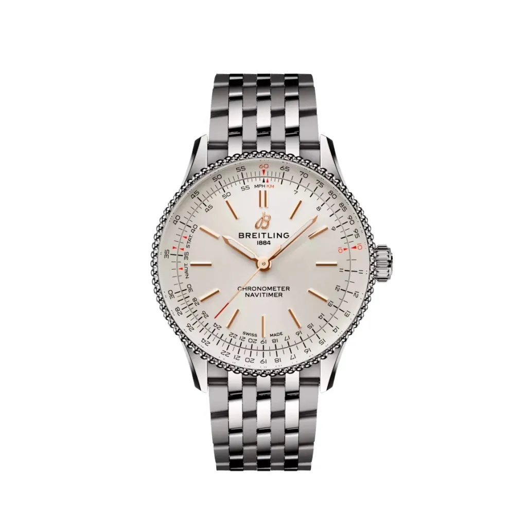 Sale Navitimer Automatic hvit 36 mm Til Henne