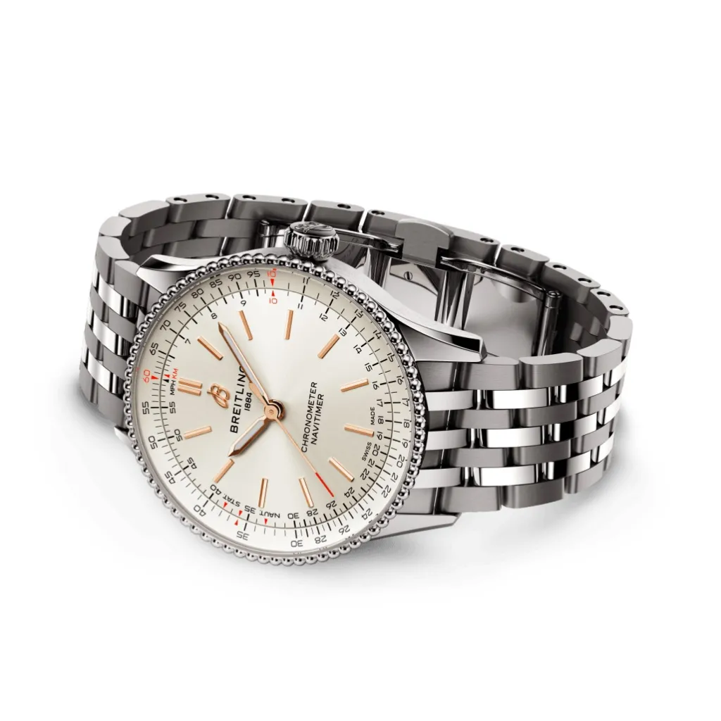 Sale Navitimer Automatic hvit 36 mm Til Henne