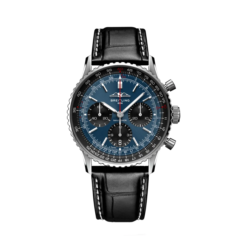 Sale Navitimer B01 Chronograf blå 41 mm Til Han
