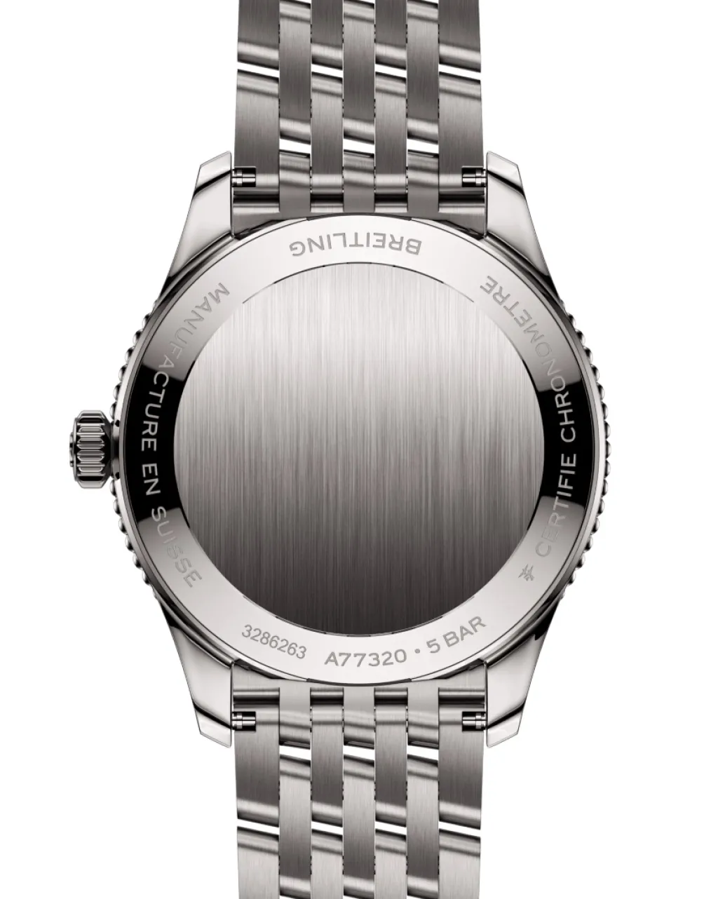 Outlet Navitimer blå perlemorskive 32 mm Til Han