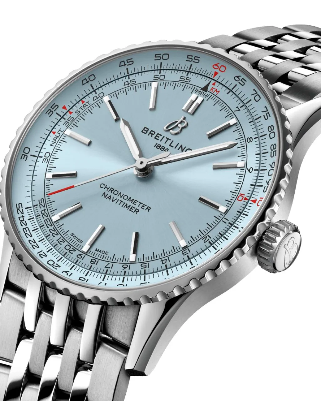 Fashion Navitimer Ice blue 41 mm Til Han