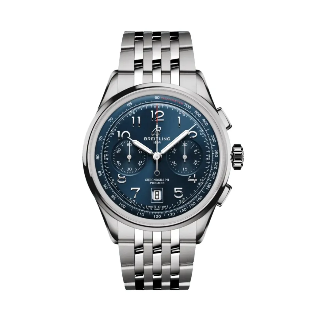 Sale Premier B01 Chronograph stål 42 mm Til Han