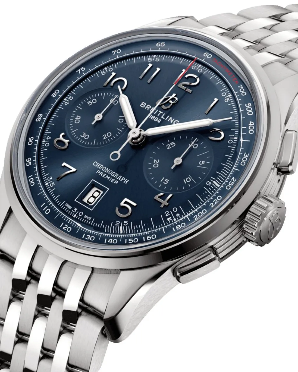 Sale Premier B01 Chronograph stål 42 mm Til Han