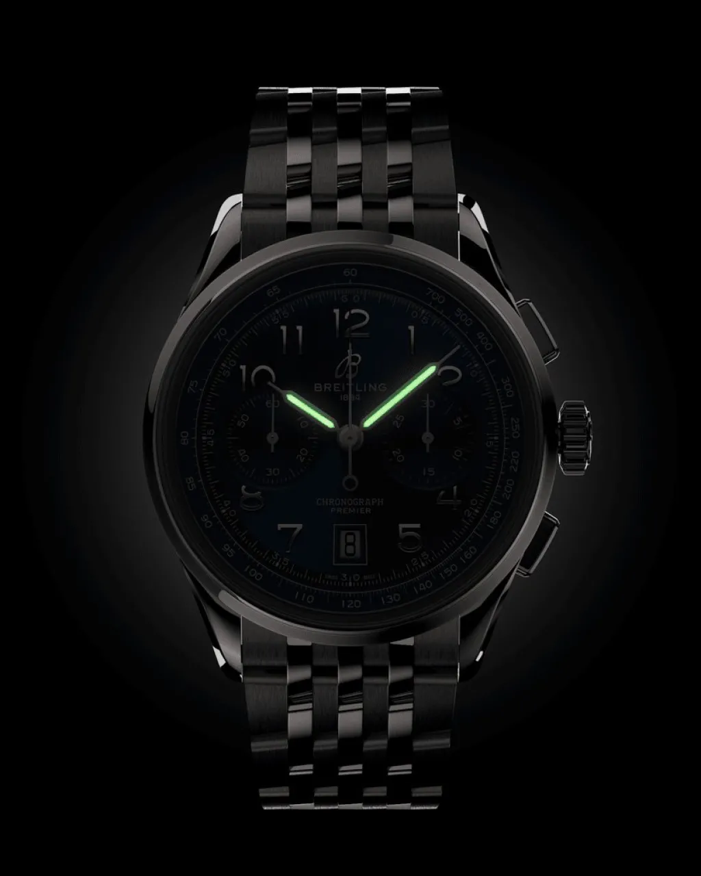 Sale Premier B01 Chronograph stål 42 mm Til Han