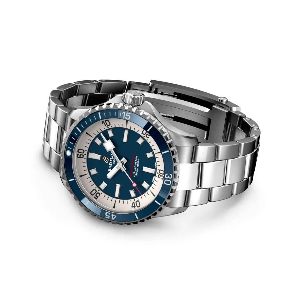New Superocean Automatic 42 mm blå Dykkerklokker | Til Han