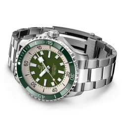 Outlet Superocean Automatic 44 mm grønn skive Dykkerklokker | Til Han