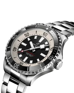 Sale Superocean Automatic 44 mm svart skive Dykkerklokker | Til Han