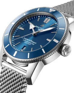 Hot Superocean Heritage B20 Automatic 44 mm blå skive Dykkerklokker | Til Han