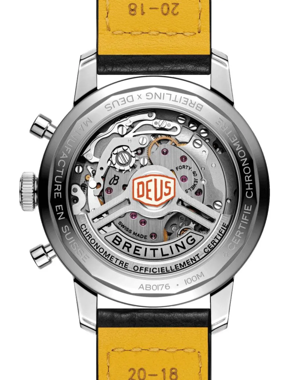 Fashion Top Time B01 Deus sort 41 mm Til Han