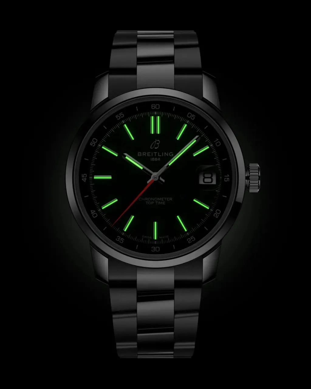 Outlet Top Time B31 Green 38 mm Til Han
