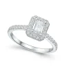 Fashion Bridal Eternity diamantring i hvitt gull 0,75 ct Ringer