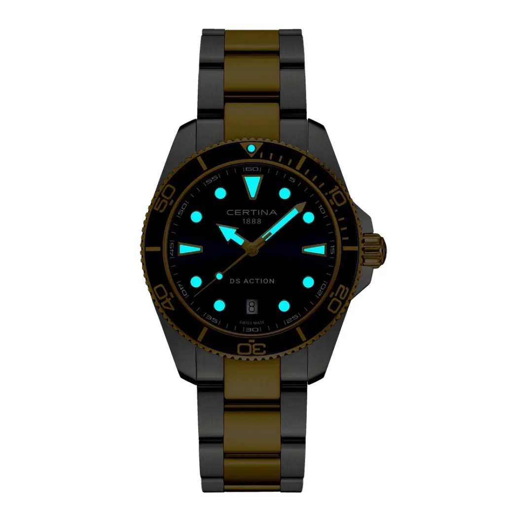 Fashion DS Action Blå 40 mm Dykkerklokker | Til Han