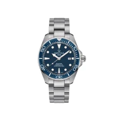 Hot DS Action Diver blå 43 mm Dykkerklokker | Til Han