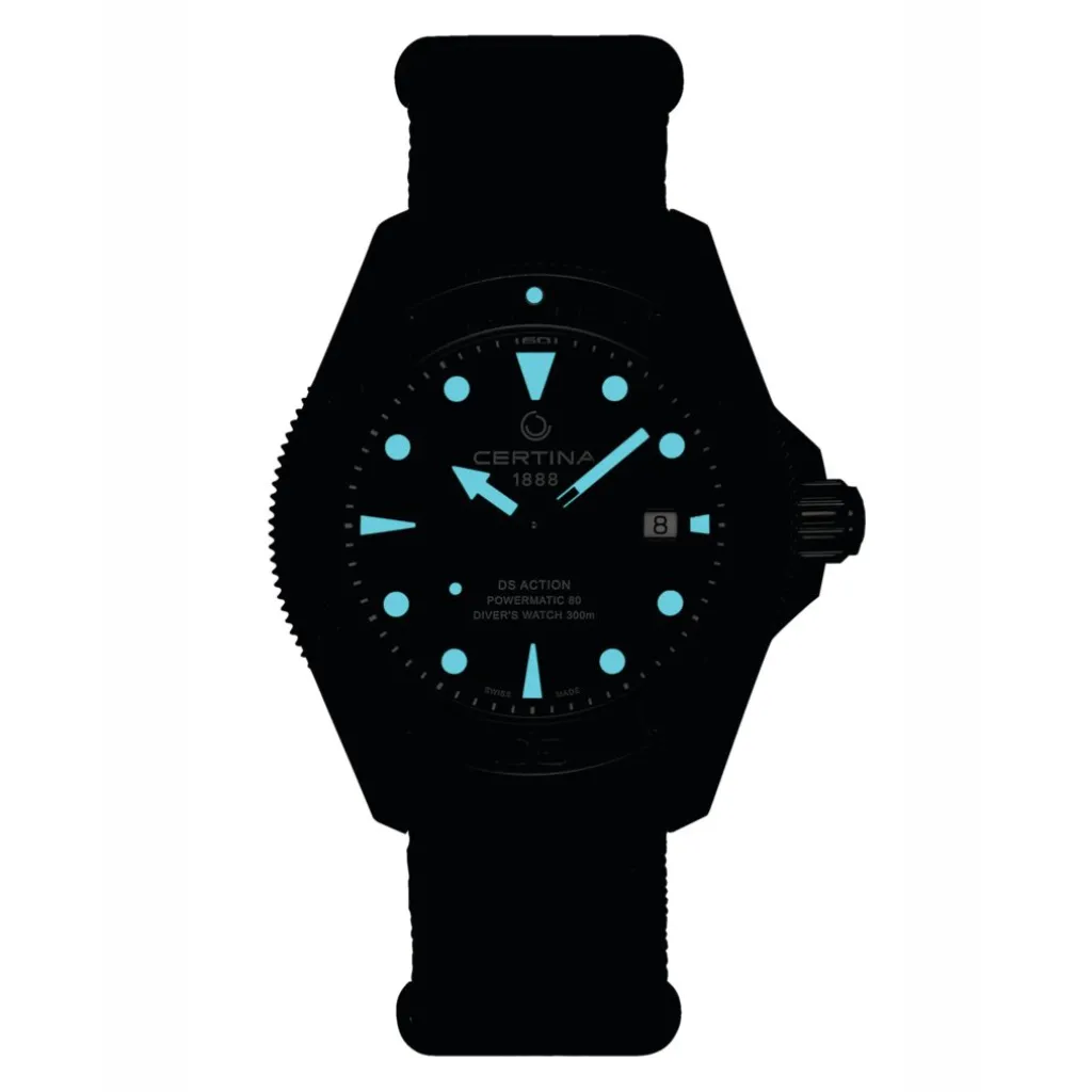 Discount DS Action Diver sort 43 mm Dykkerklokker | Til Han