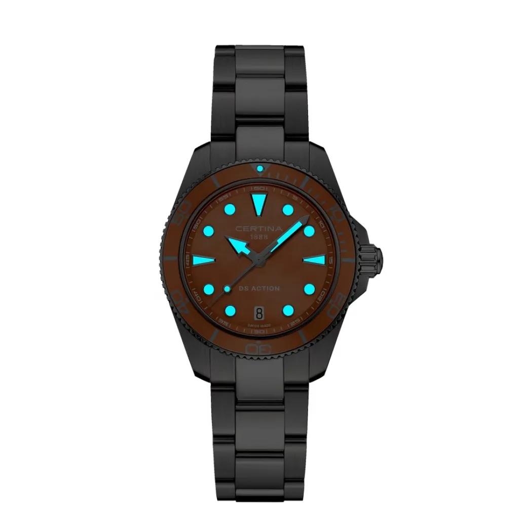 Fashion DS Action Korall Perlemor 34,5 mm Dykkerklokker | Til Henne
