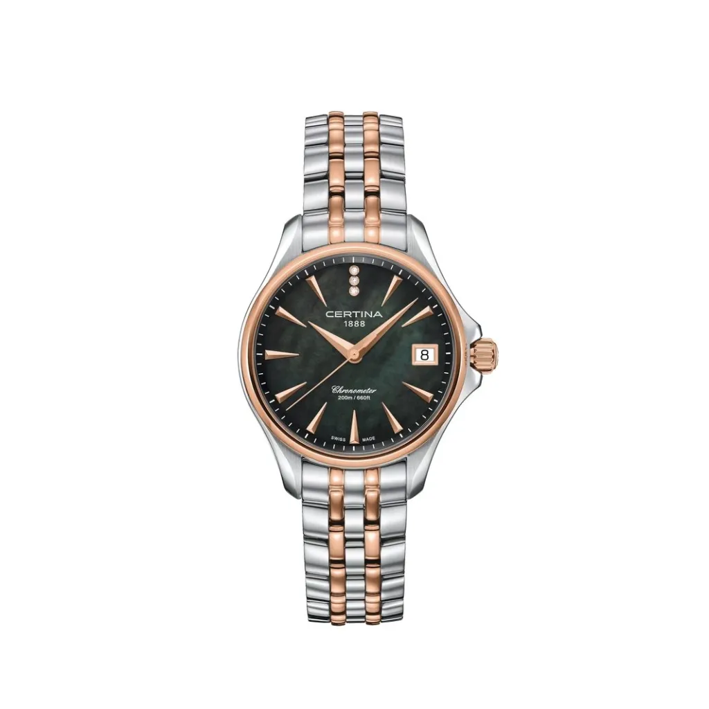 Discount DS Action Lady Diamonds 33,80 mm Two Tone Klokker | Til Henne