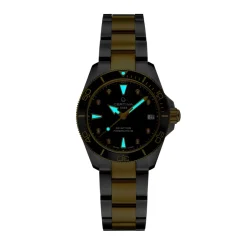 Outlet DS Action Lady svart perlemor 34,5 mm Two Tone Klokker | Til Henne