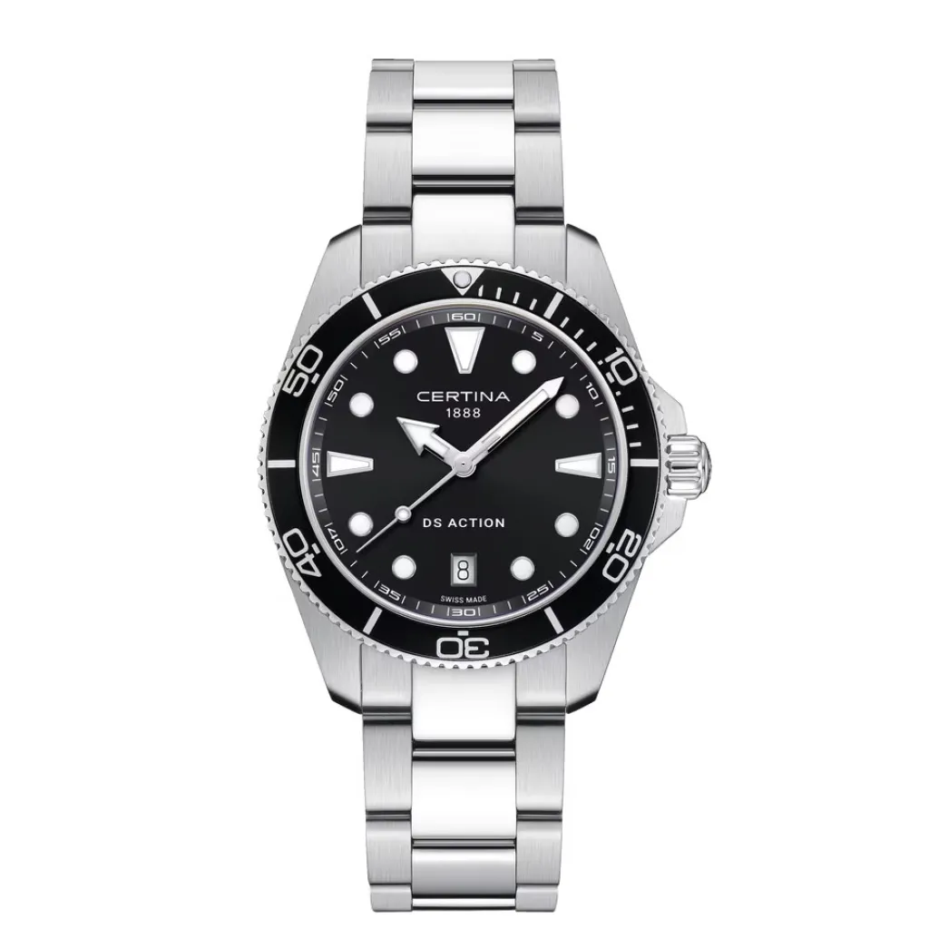 New DS Action Sort 40 mm Dykkerklokker | Til Han