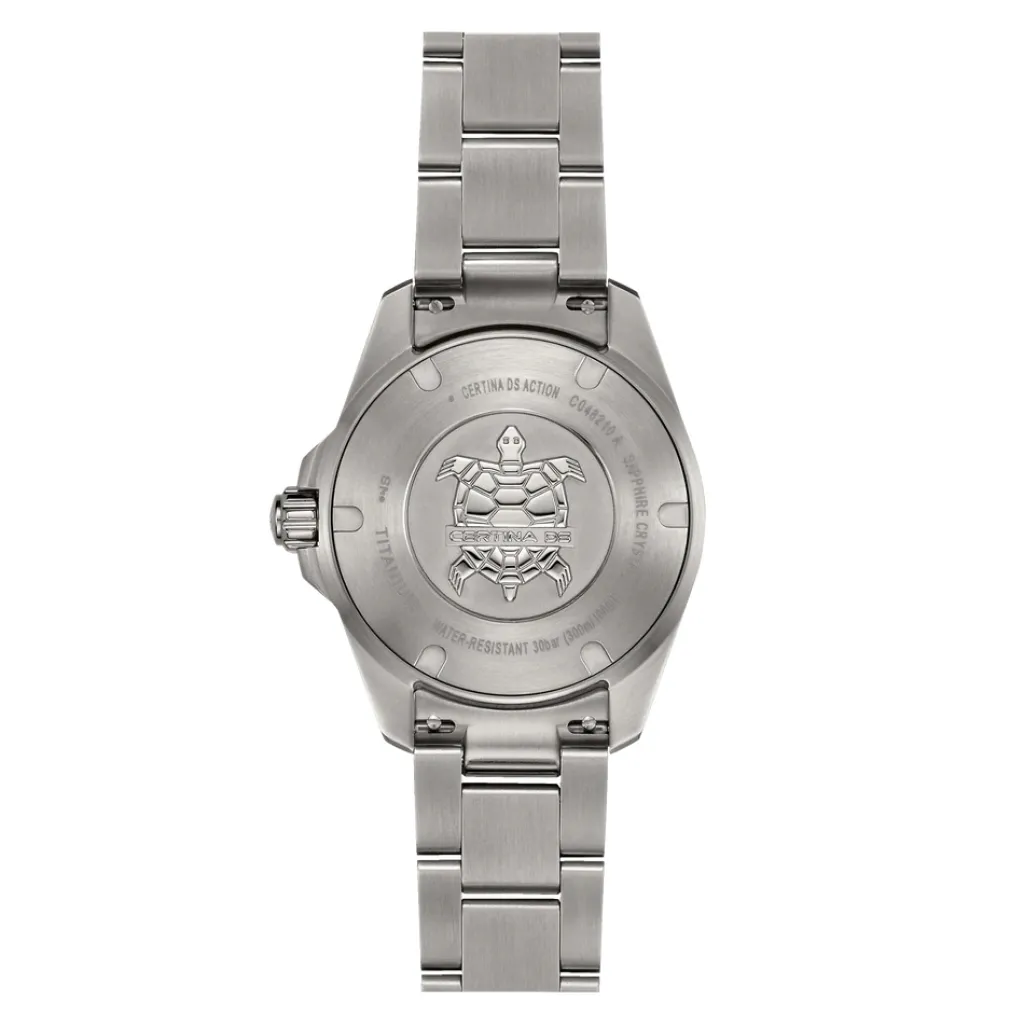 Clearance DS Action Turkis Perlemor 34,5 mm Dykkerklokker | Til Henne
