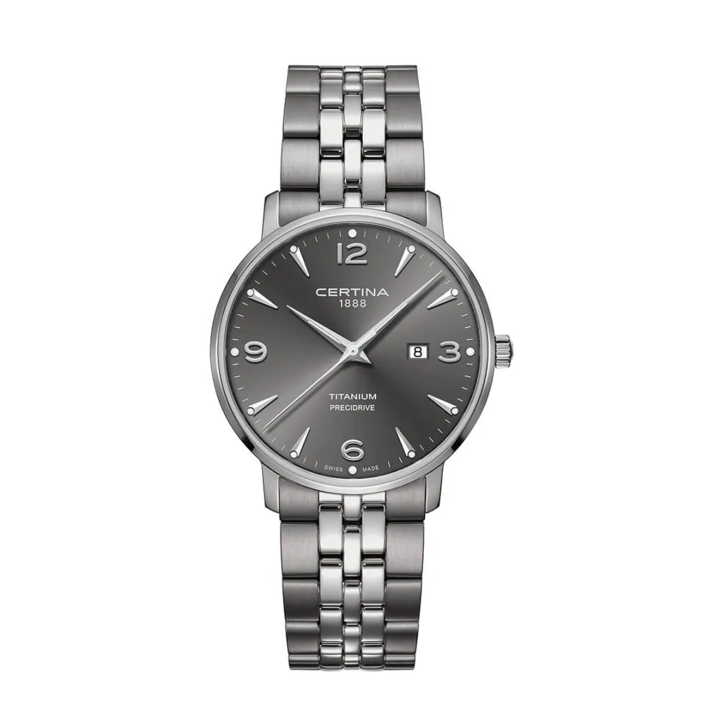 Hot DS Caimano grå skive titan 39 mm Til Han