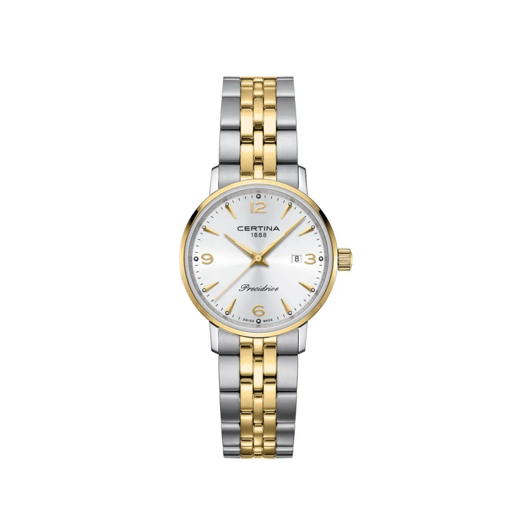 Hot DS Caimano Lady 28 mm bicolor Two Tone Klokker | Til Henne