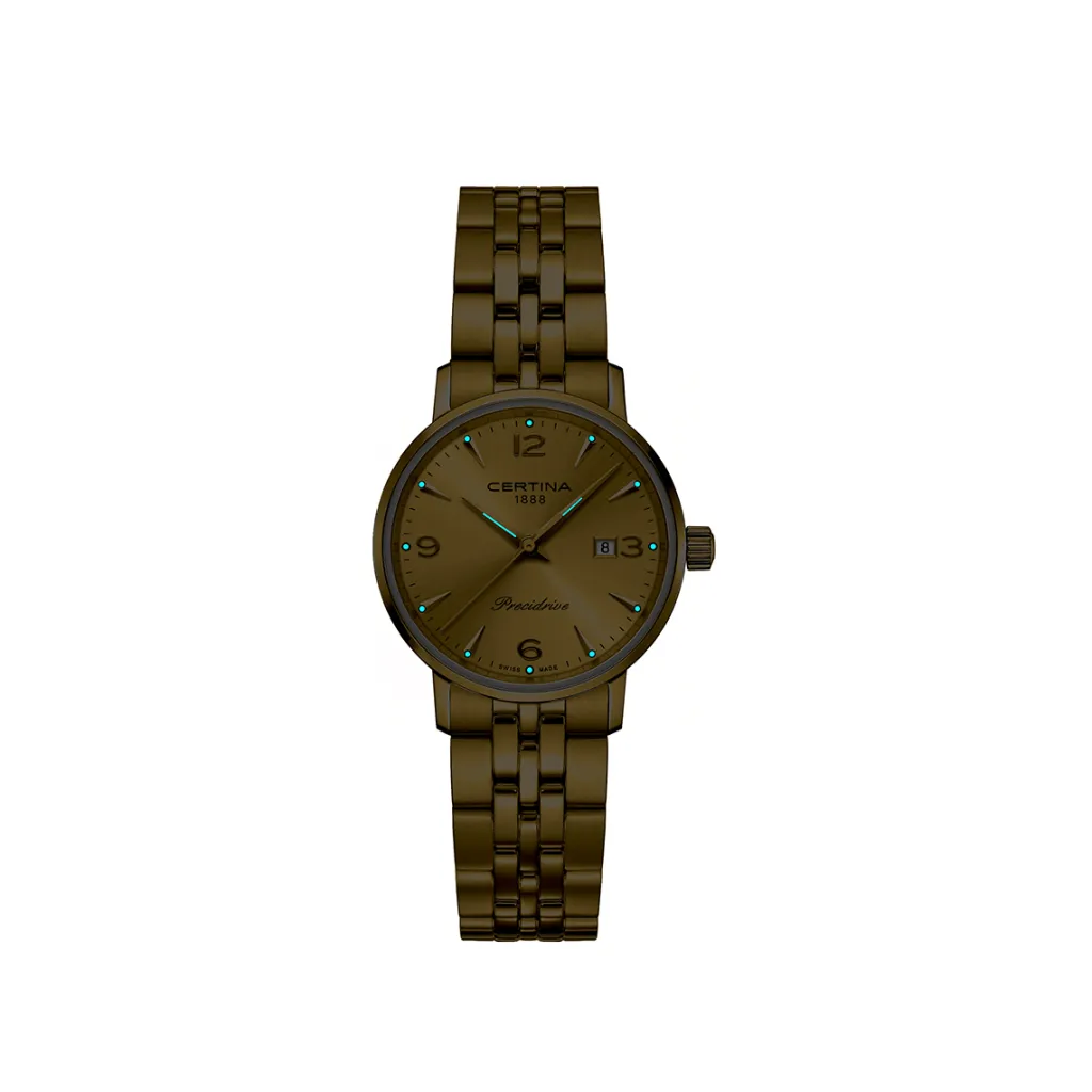 Fashion DS Caimano Quartz gullfarget 28 mm Til Henne