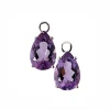 Online Charms med ametyst Ørepynt